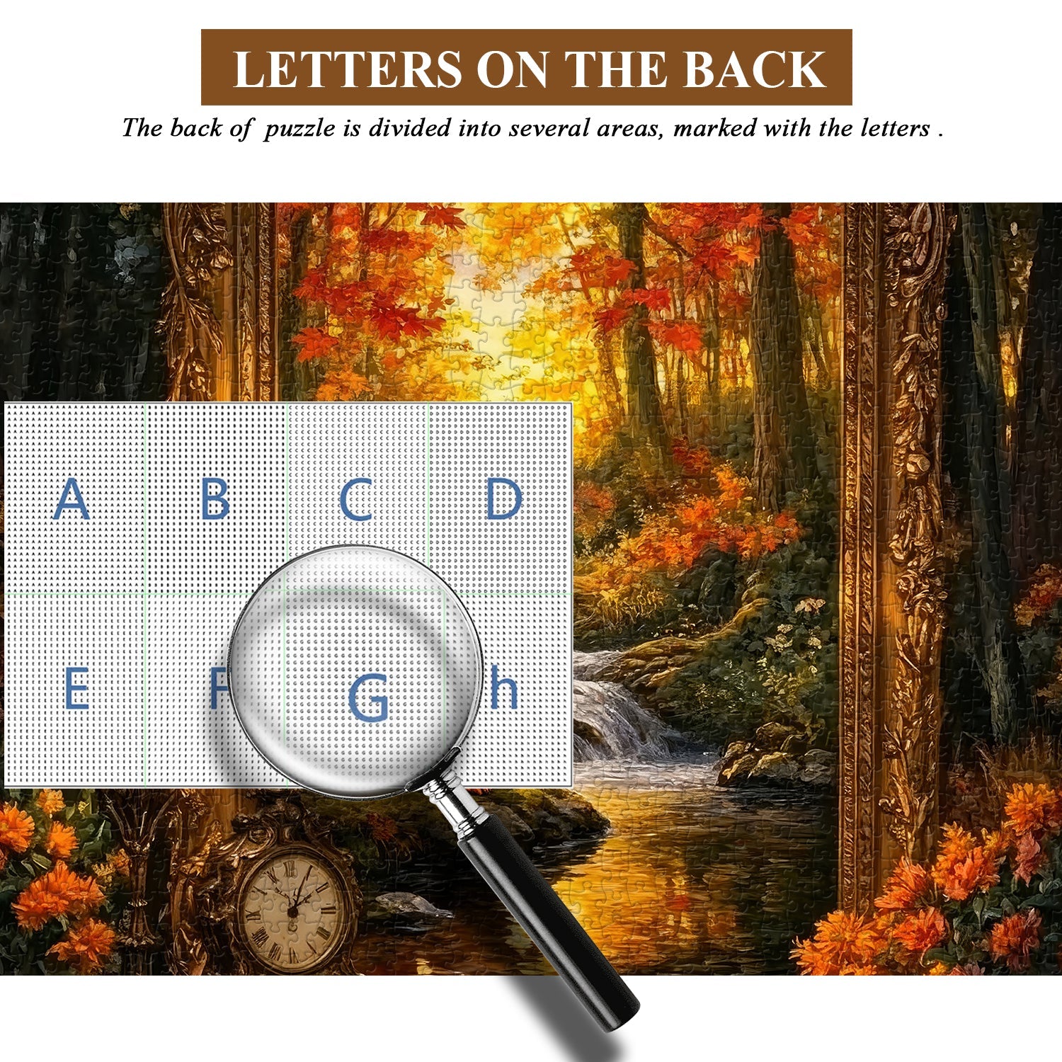 Autumn Glow Escape Jigsaw Puzzle 1000 Pieces