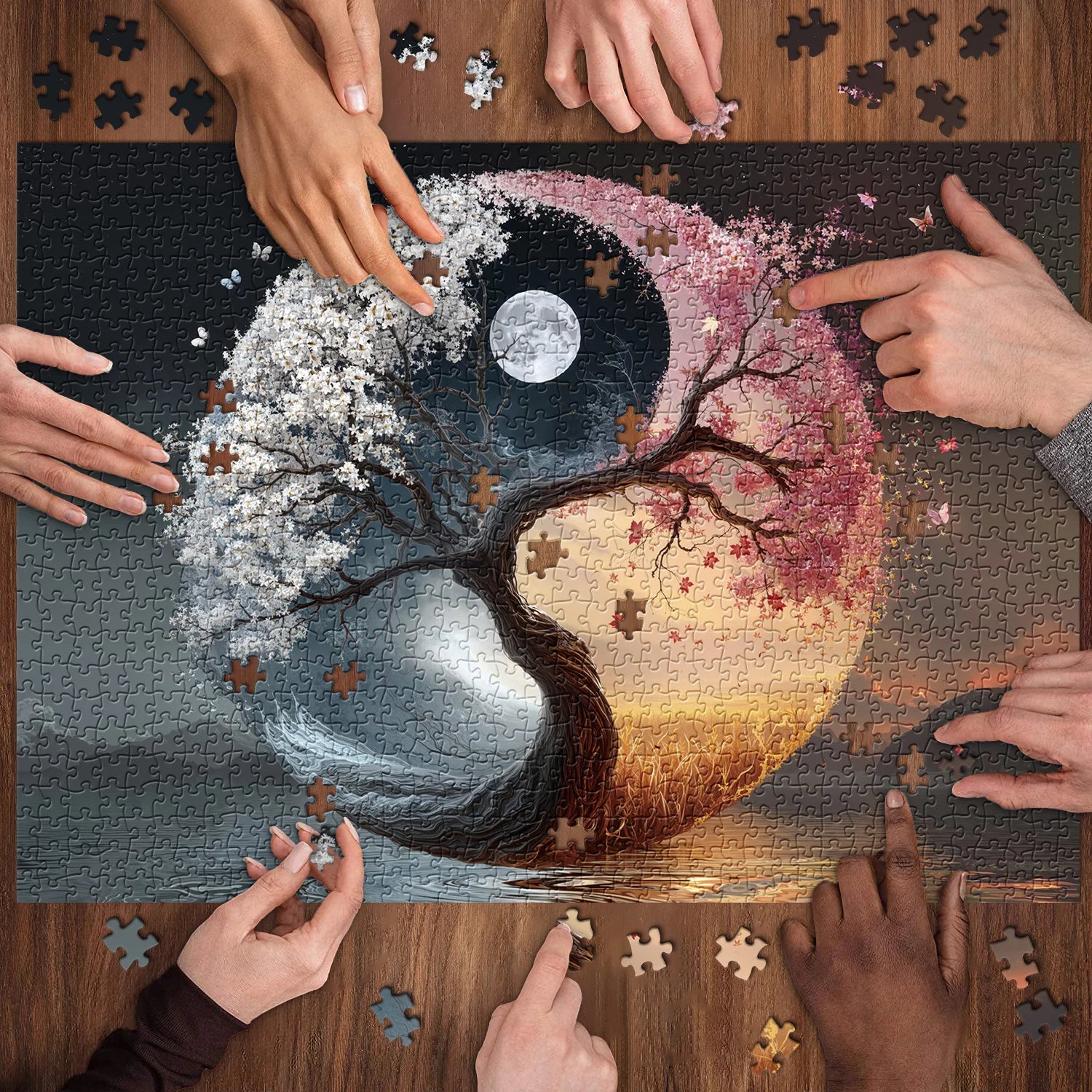 Wheel of Life Jigsaw Puzzle 1000 pezzi