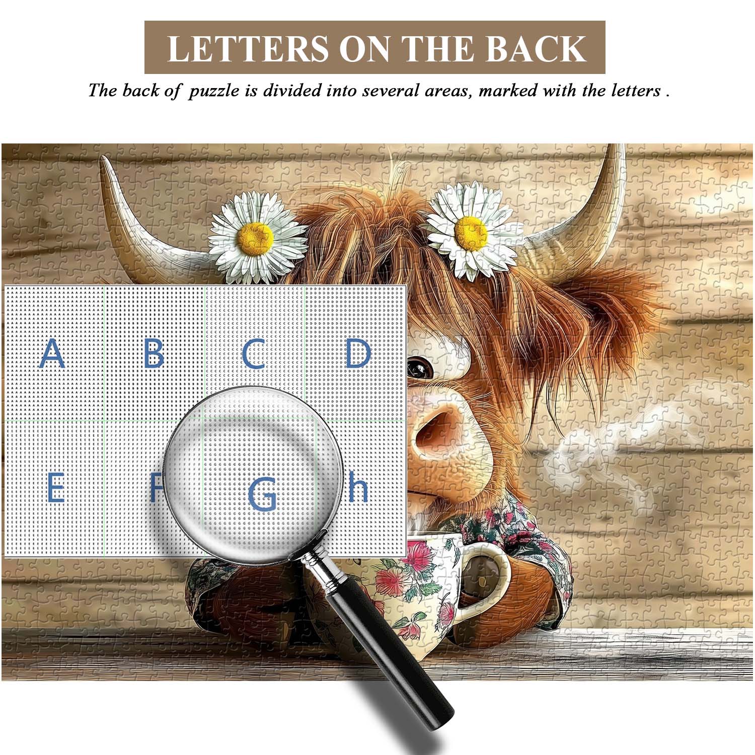 Cow's Coffee Time Jigsaw Puzzle 1000 Pieces