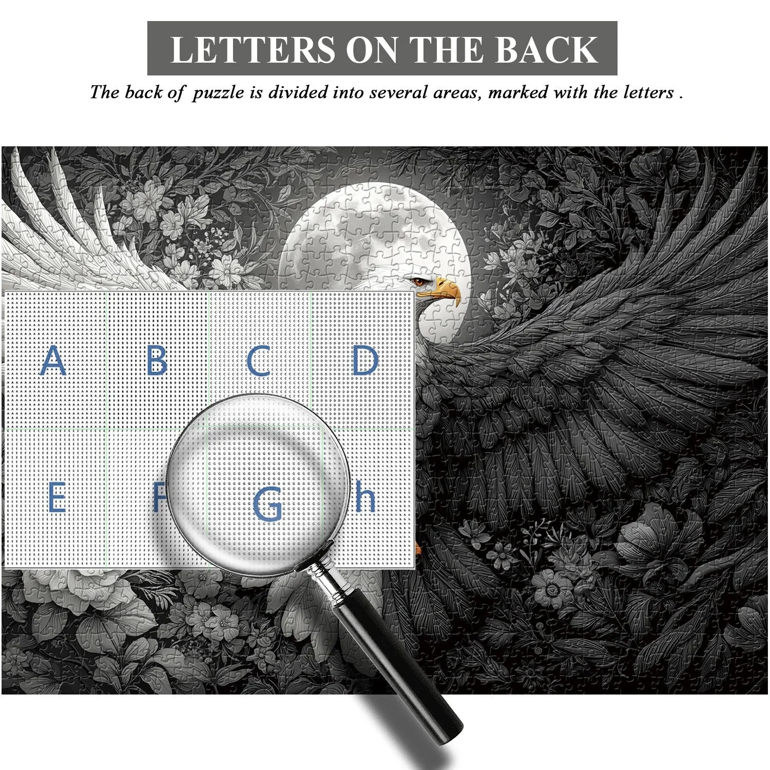 Moon Eagle Jigsaw Puzzle 1000 Pieces