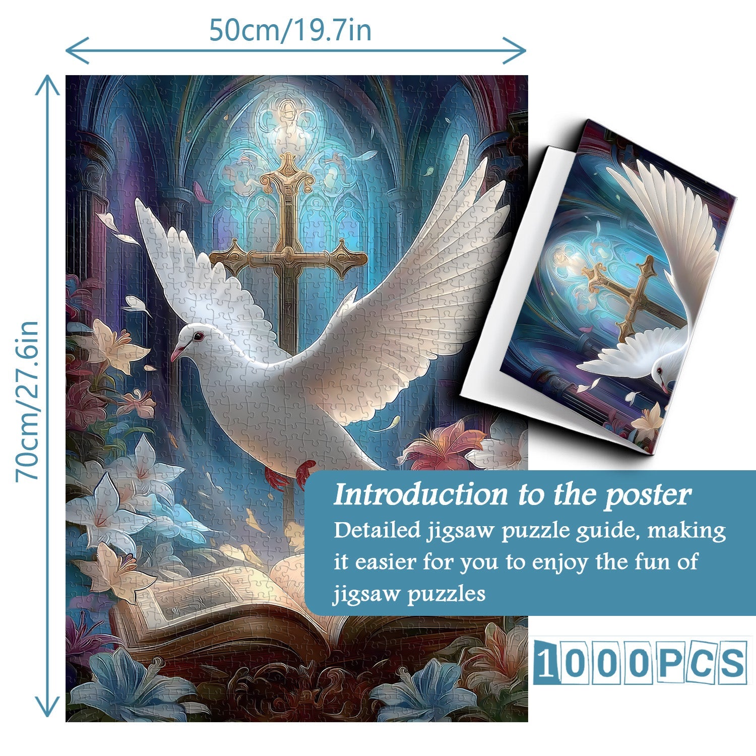 Faith's Dove Jigsaw Puzzle 1000 Pieces