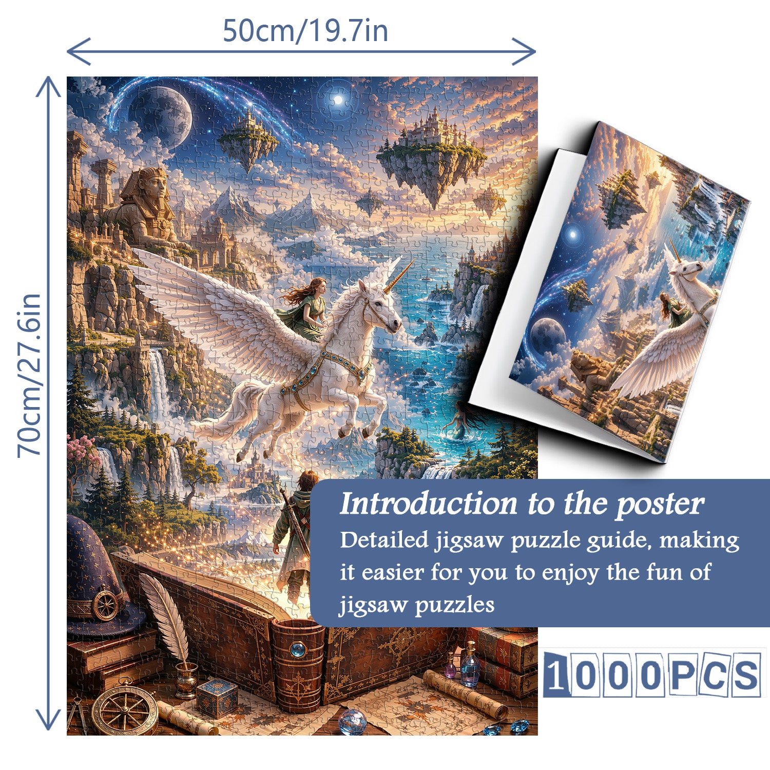 Enchanted Tome Jigsaw Puzzle 1000 Pieces
