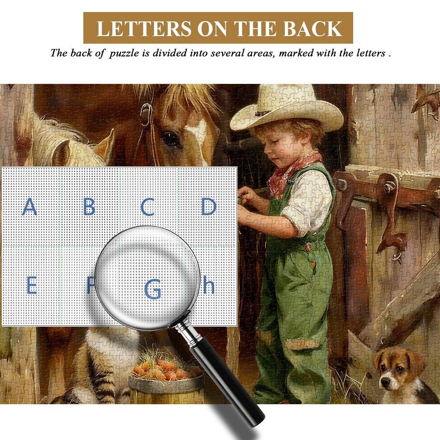 Childlike Pasture Life Jigsaw Puzzle 1000 Pieces