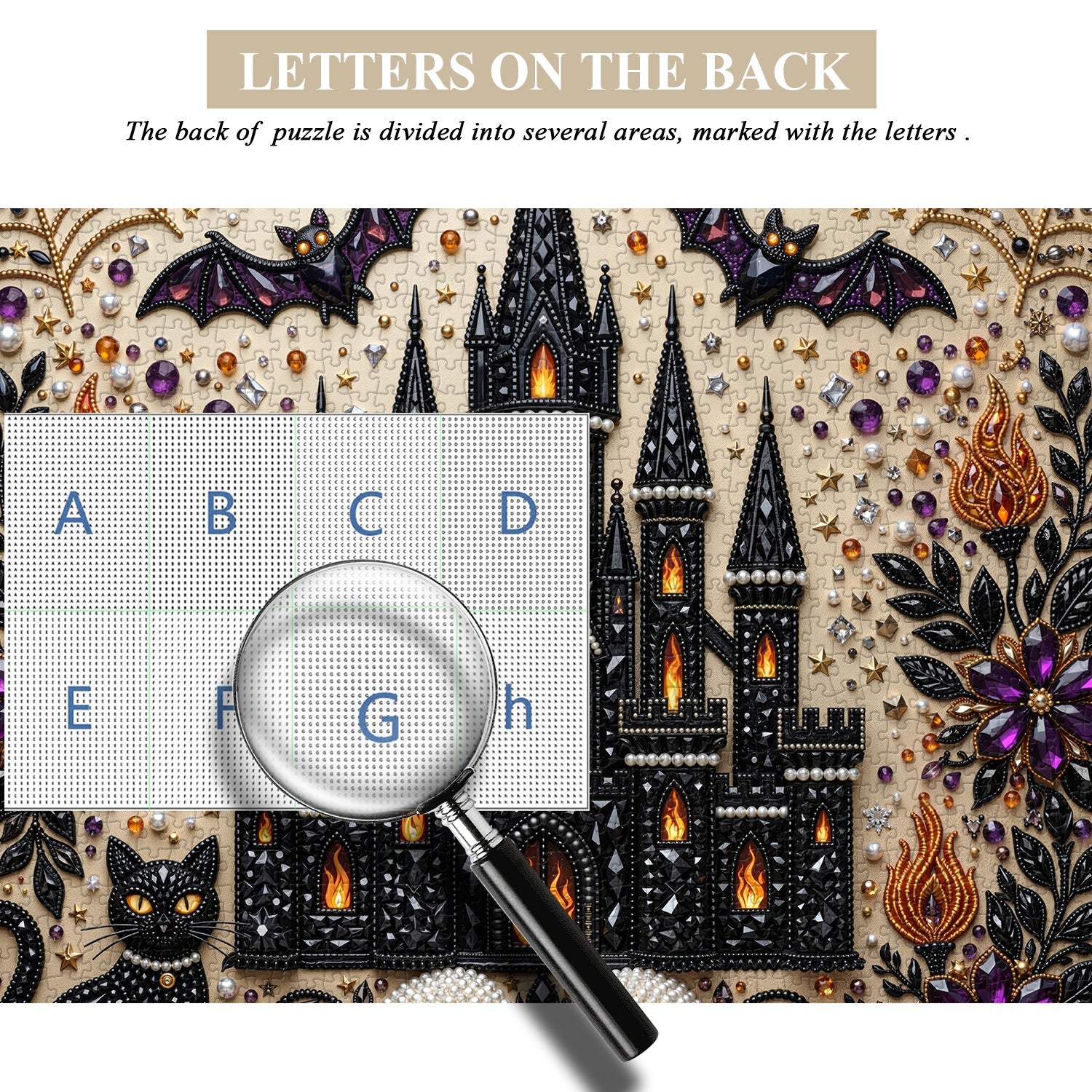 Gothic Gem Castle Jigsaw Puzzle 1000 Piece