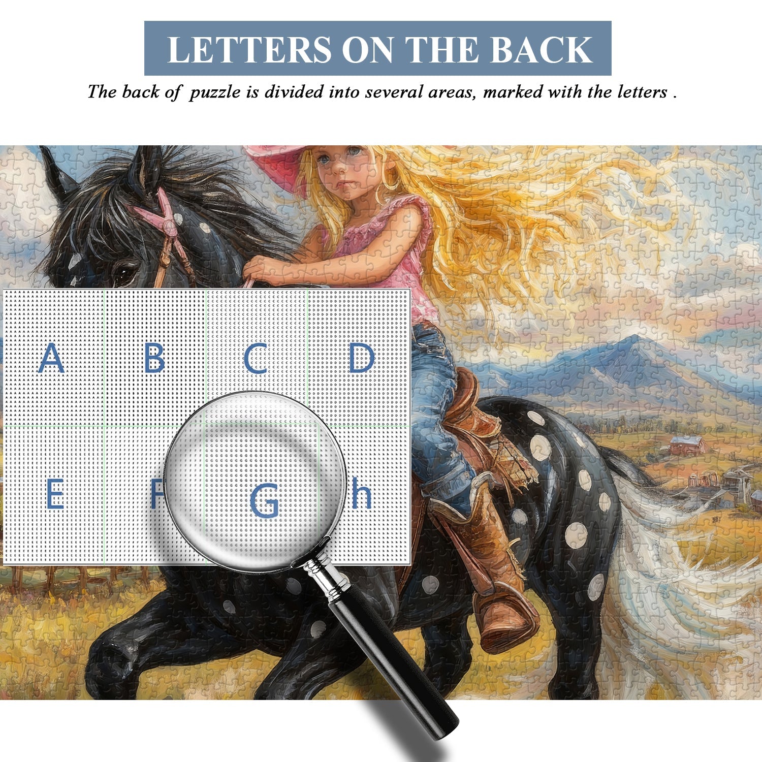 Ranch Girl Puzzle 1000 pièces 1000 pièces