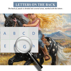 Ranch Girl Puzzle 1000 pièces 1000 pièces