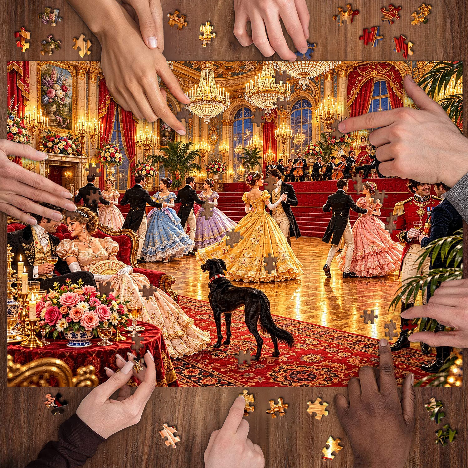 Puzzle Enchanted Regency Ball 1000 pièces