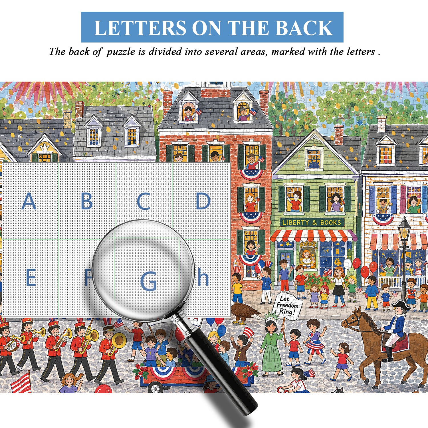 Town Celebration Jigsaw Puzzle 1000 Pieces