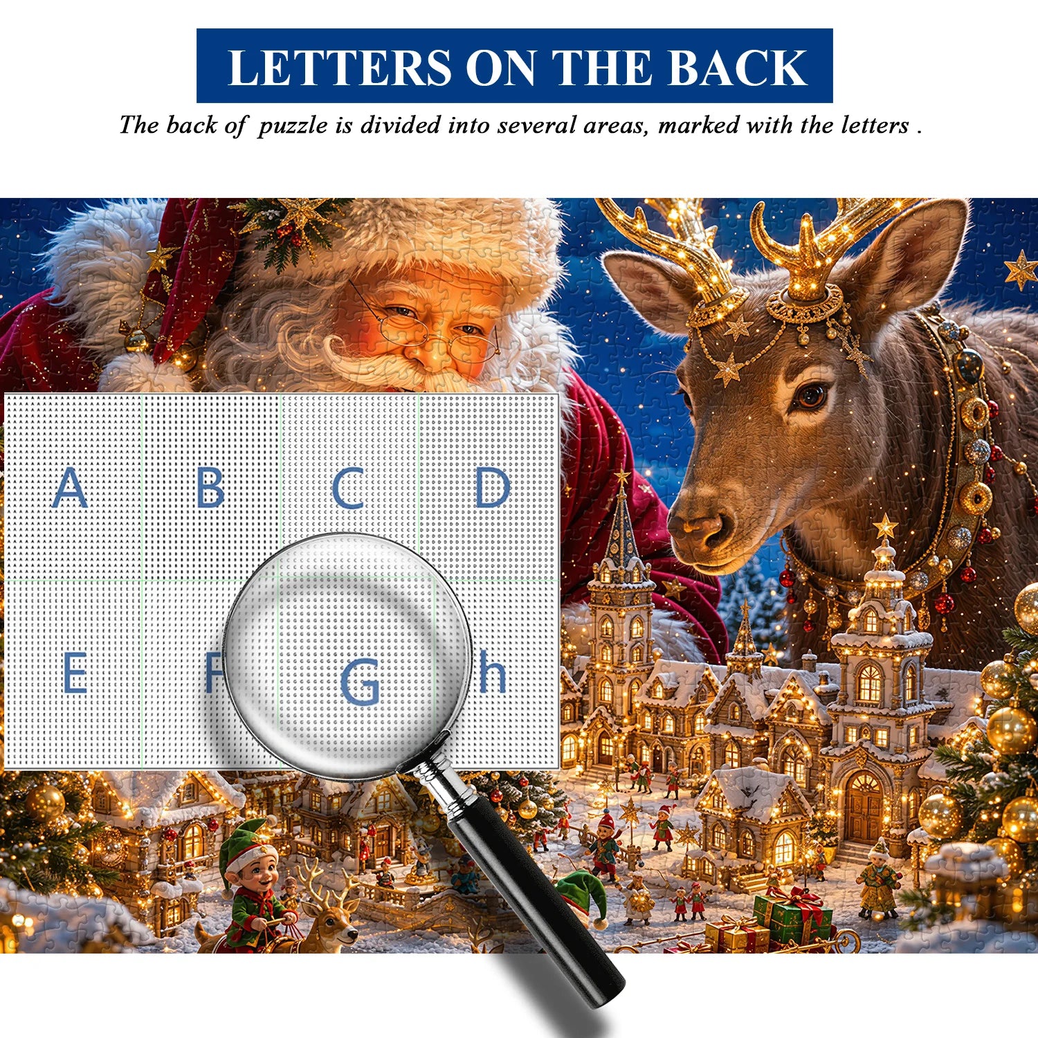 Mini Xmas Jigsaw Puzzle 1000 Pieces