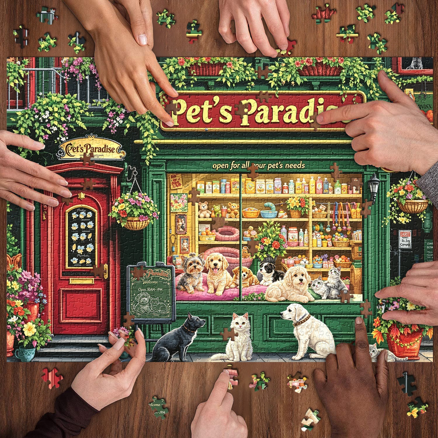 Pet’s Paradise Jigsaw Puzzle 1000 Pieces
