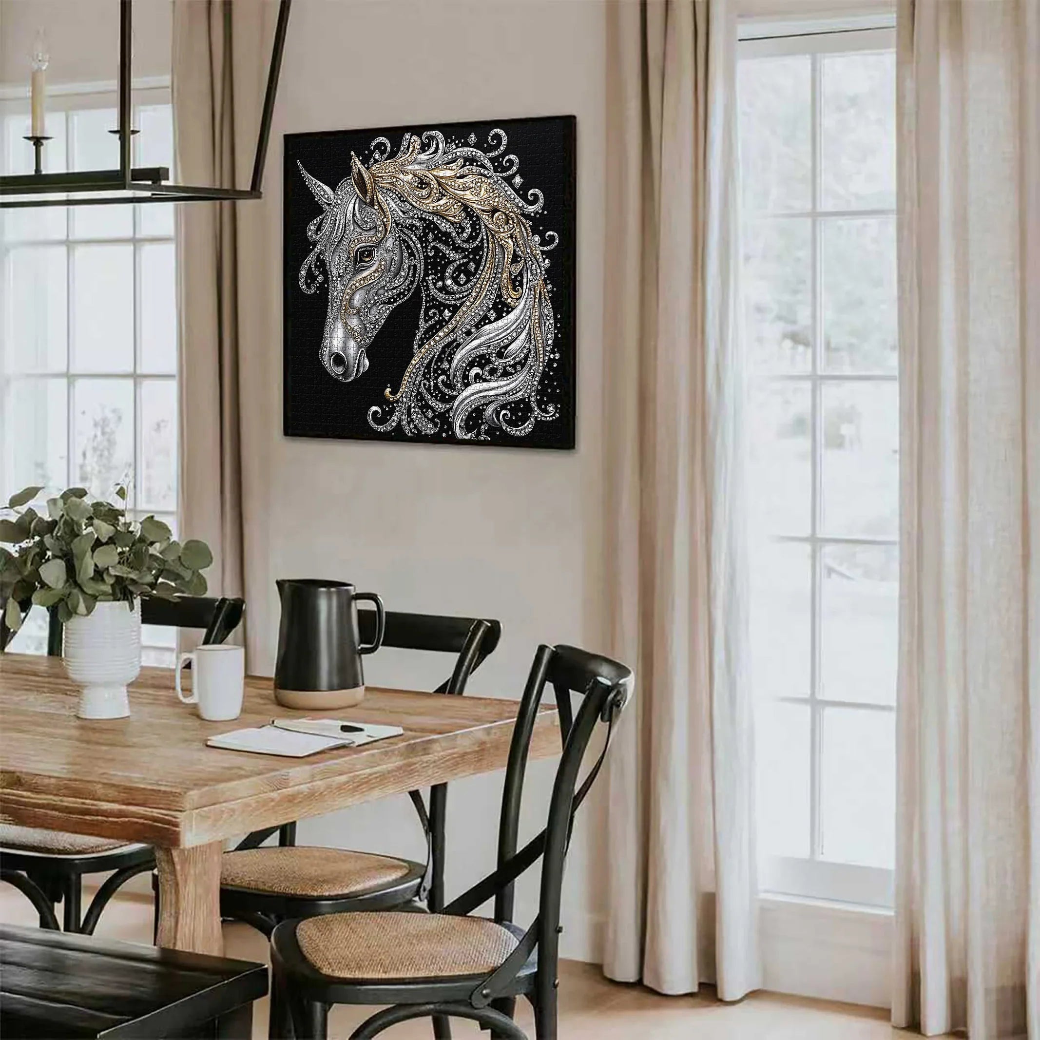 Diamond Horse Jigsaw Puzzle 1000 Pieces