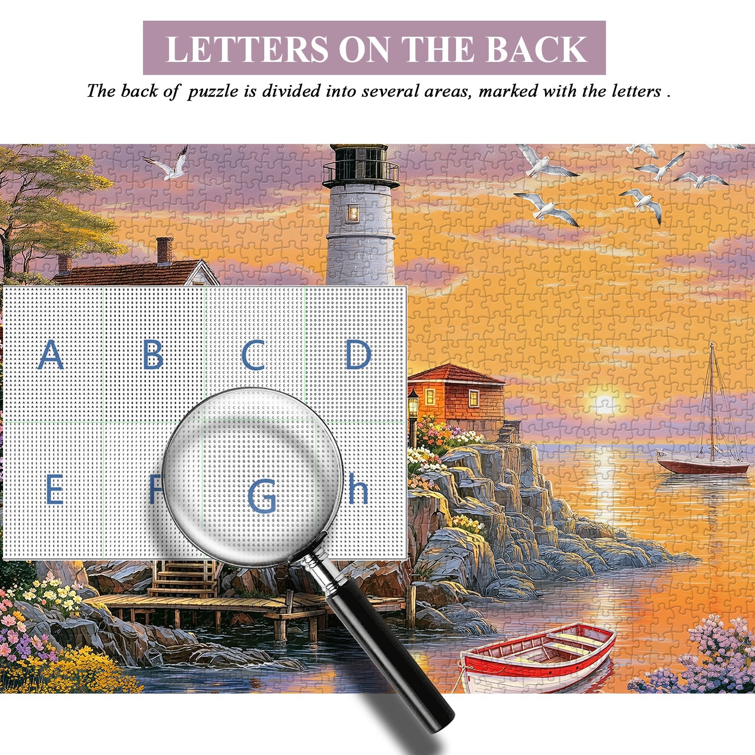 Lighthouse Cove Puzzle 1000 Teile