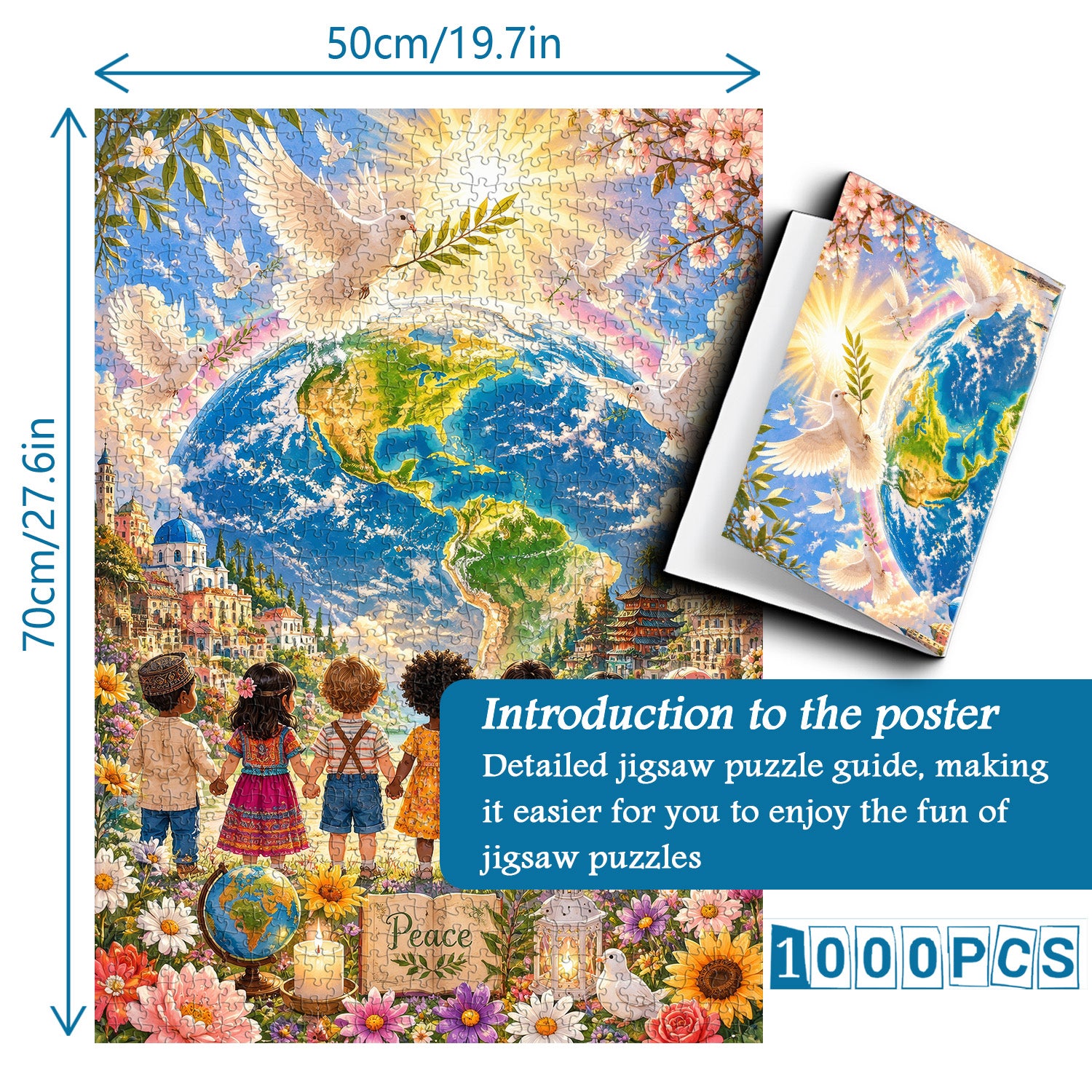 Peace & Unity Jigsaw Puzzle 1000 Pieces