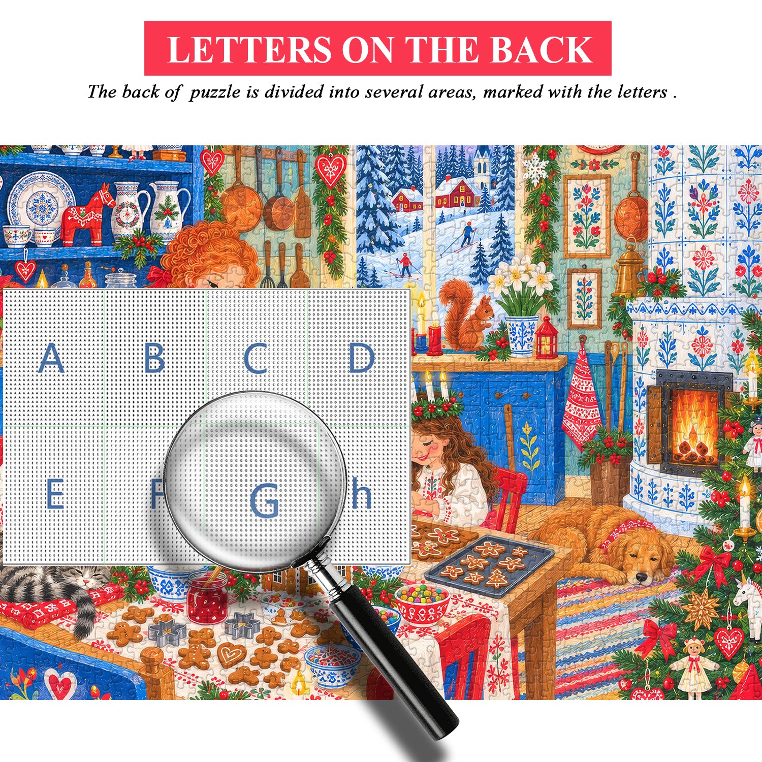 Christmas Baking Jigsaw Puzzle 1000 Pieces