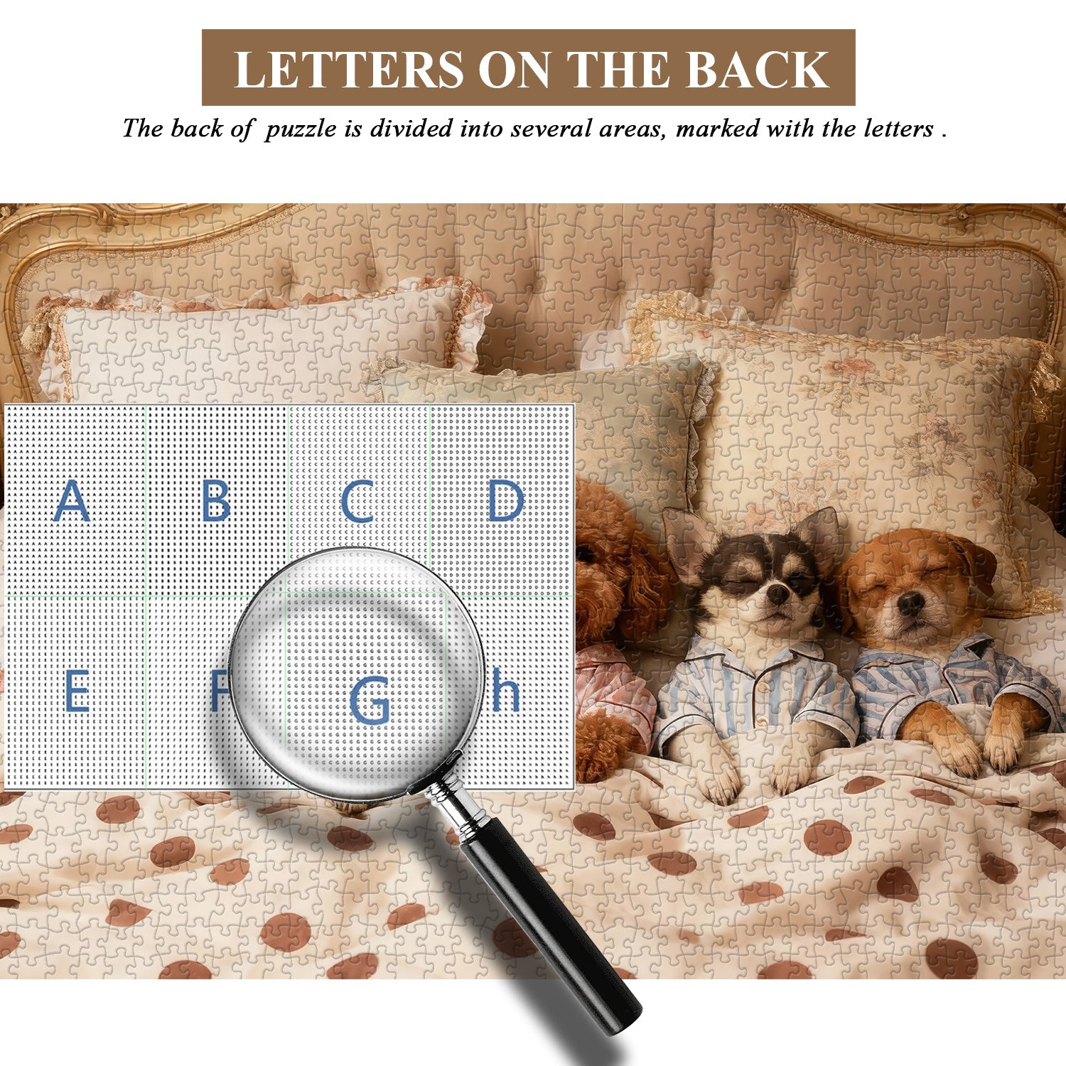 Snoozing Pup Posse Jigsaw Puzzle 1000 Pieces