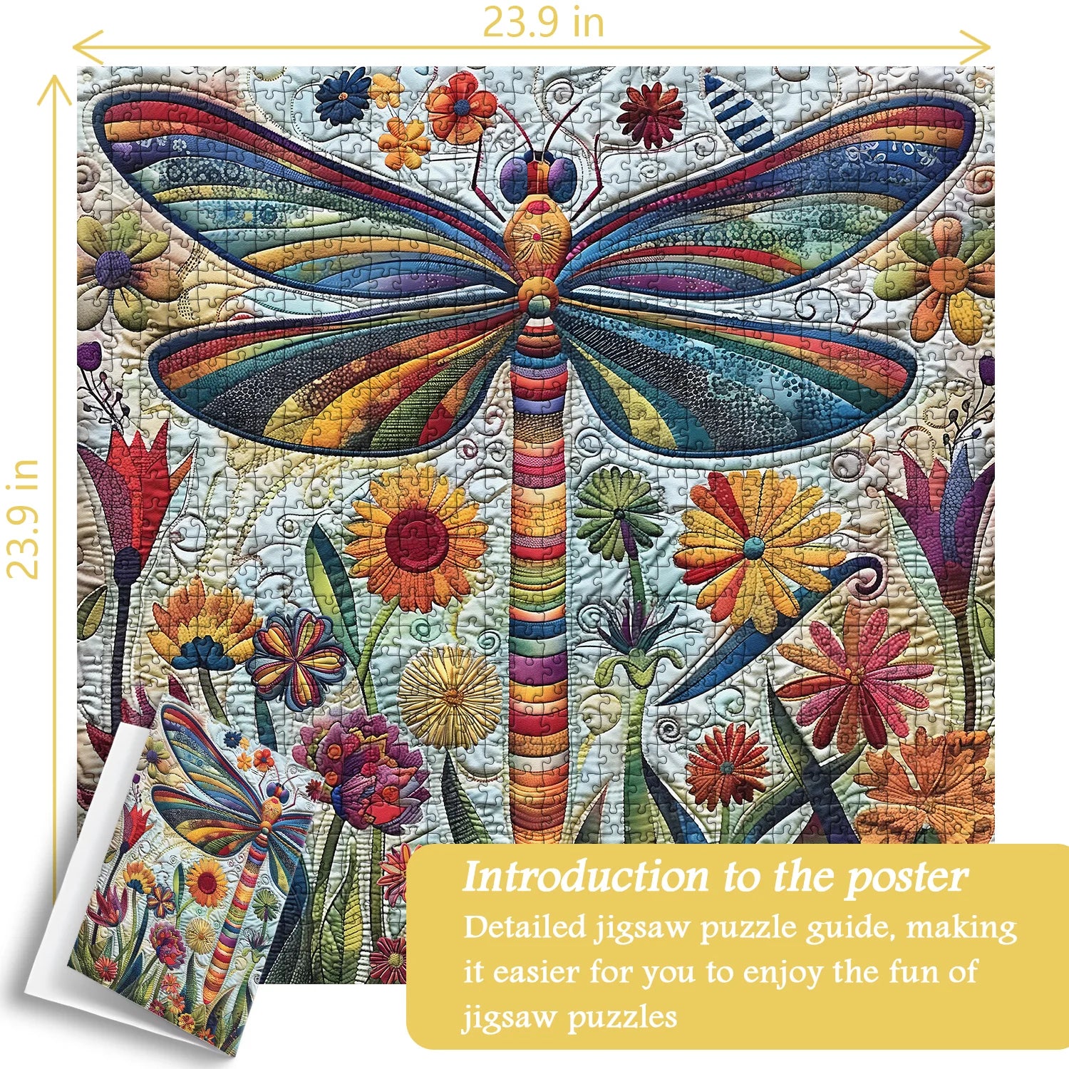 Dragonfly Garden Jigsaw Puzzle 1000 Pieces