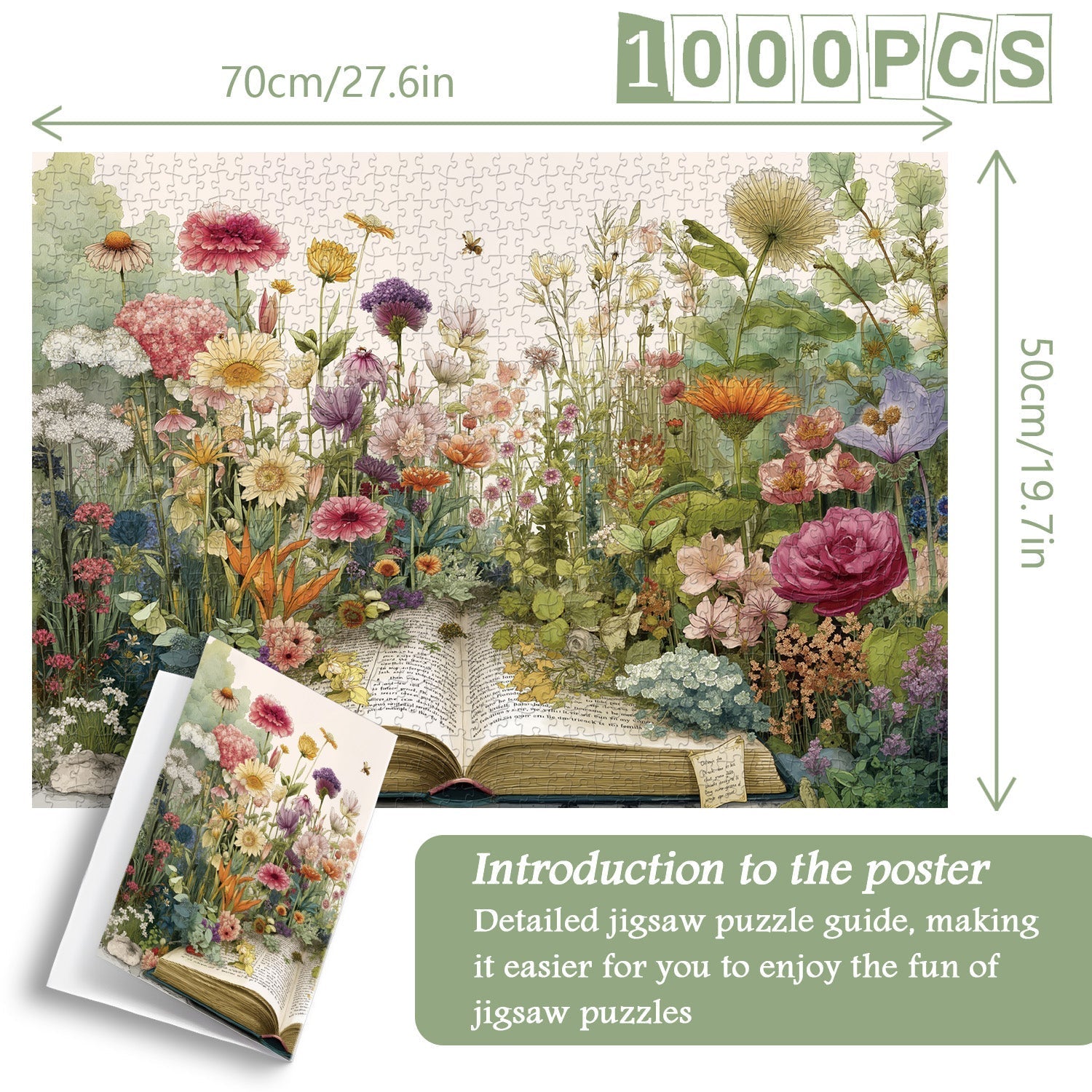 Garden Tales Jigsaw Puzzle 1000 Pieces