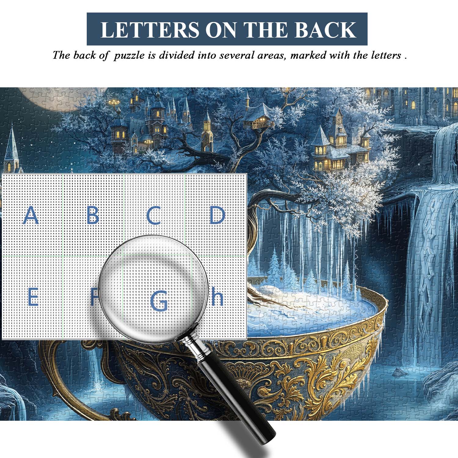 Tea Cup Wonderland Jigsaw Puzzle 1000 Pieces