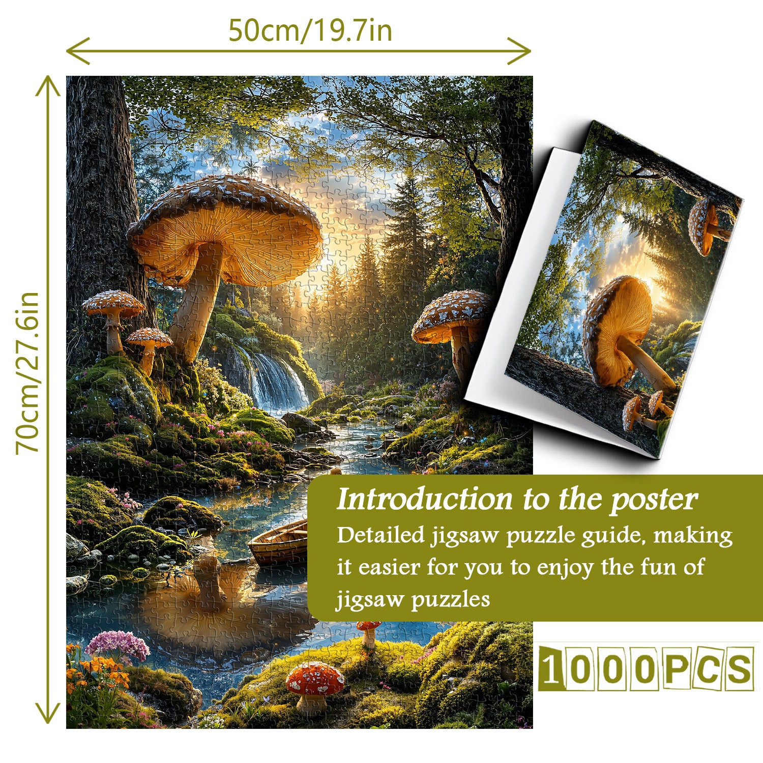 Puzzle Fantasy Foresta 1000 Pezzi