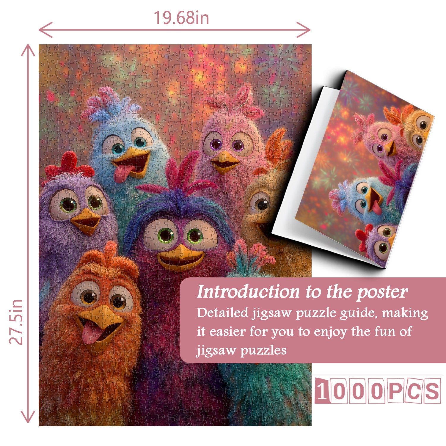 Puzzle Blissful Fluffets 1000 pezzi