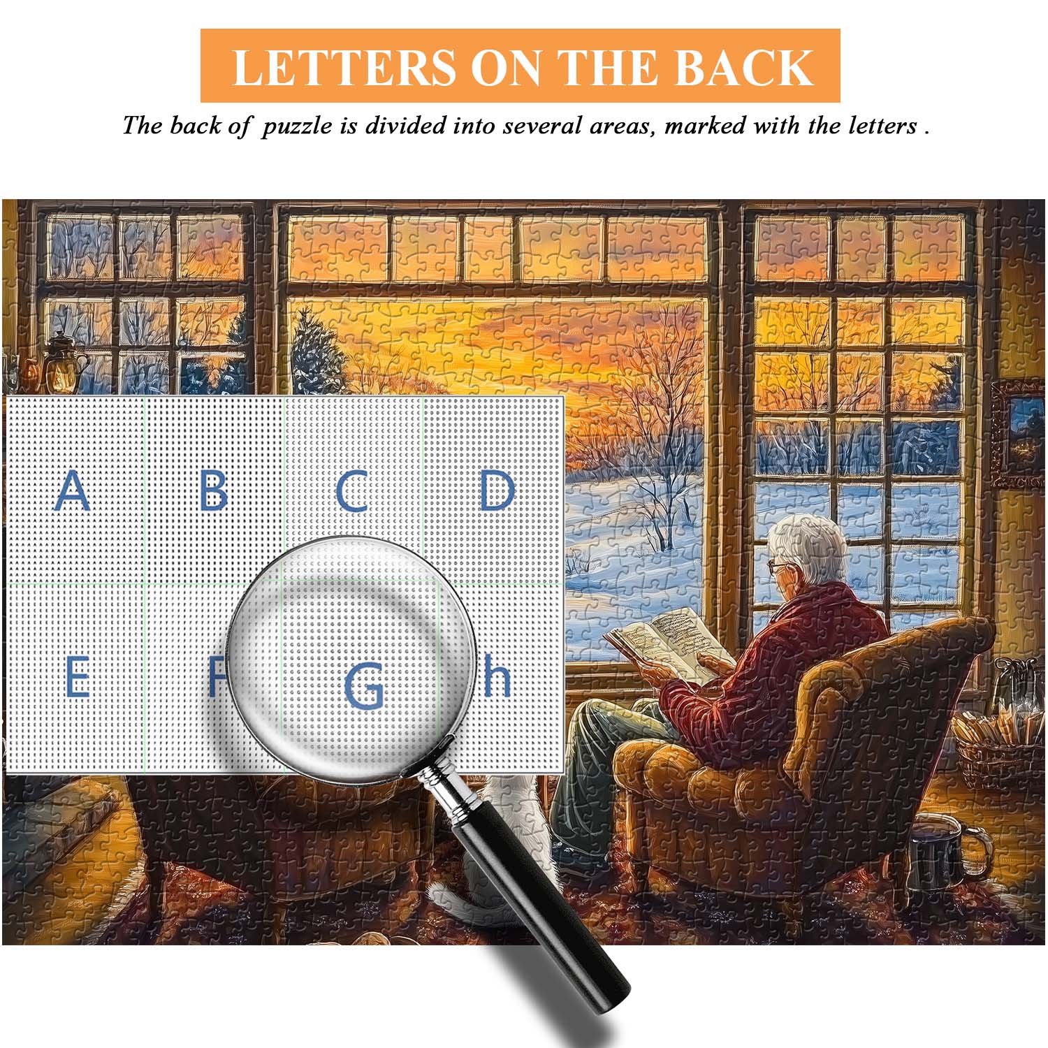 Fireside Warmth Jigsaw Puzzle 1000 Pieces