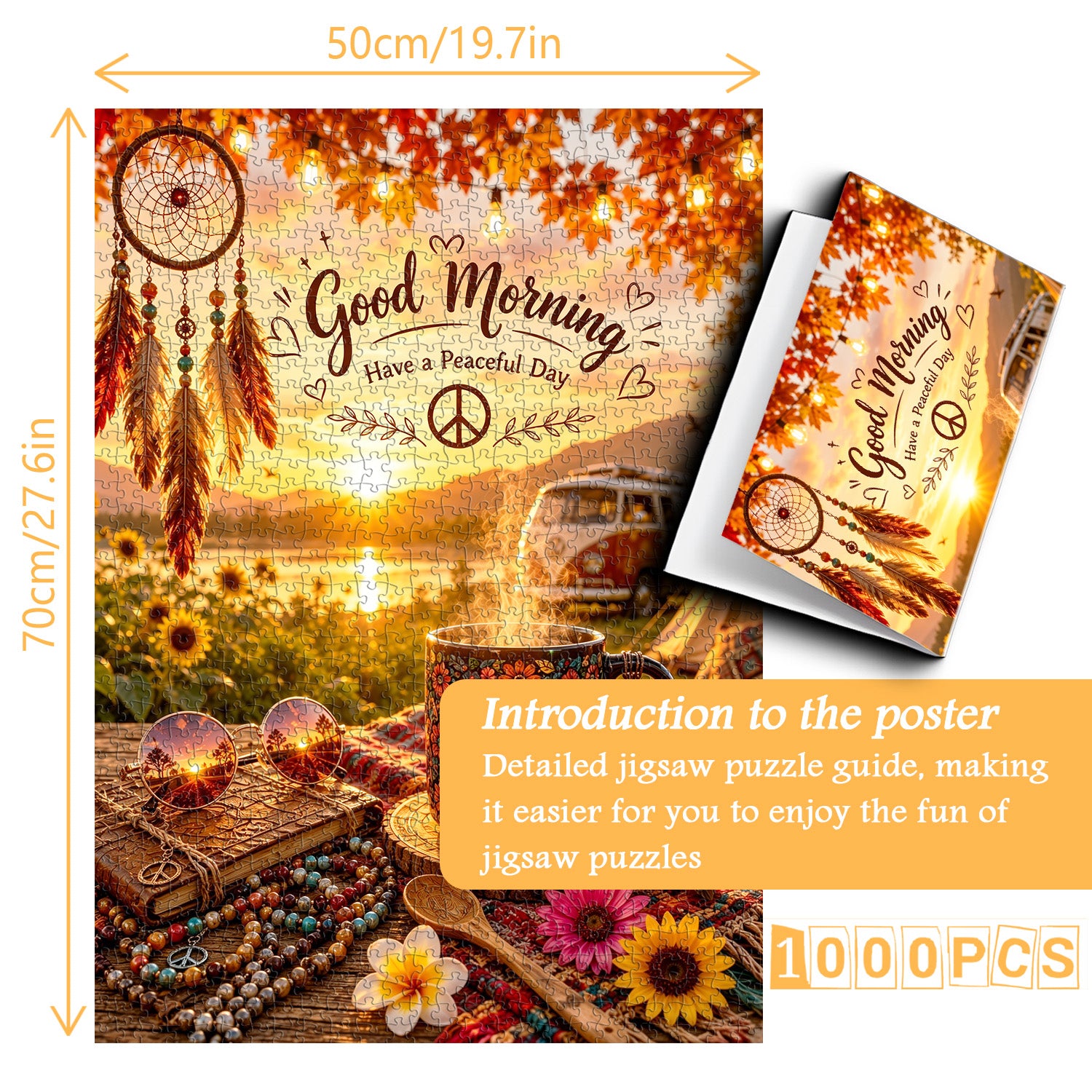 Puzzle Boho Morning Camp 1000 pezzi