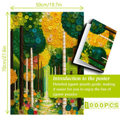 Sunlit Path Puzzle 1000 Teile
