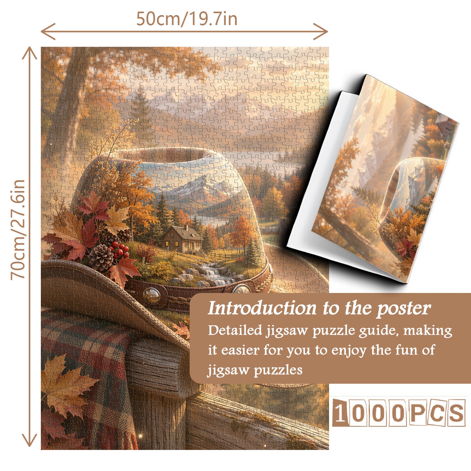 Autumn Hatland Jigsaw Puzzle 1000 Pieces