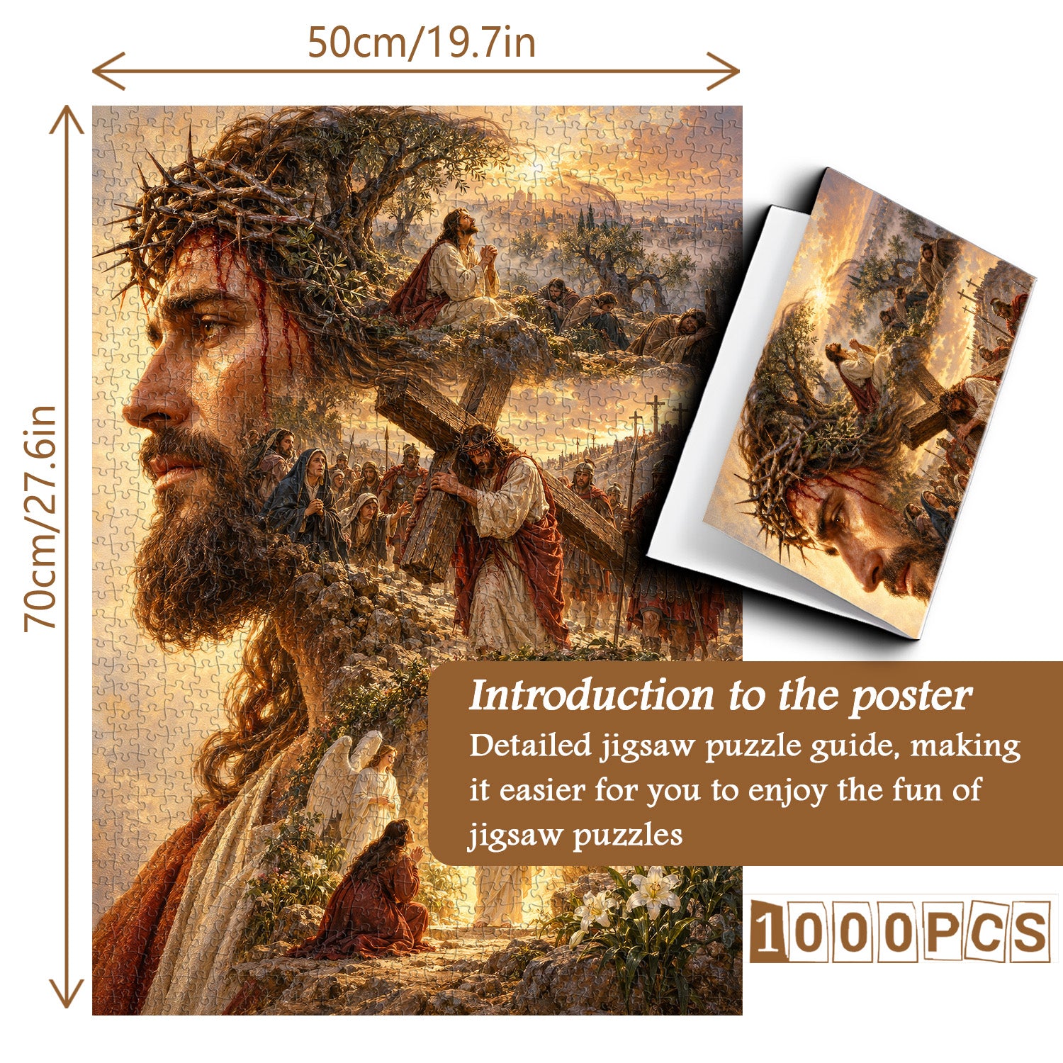 The Life of Christ Jigsaw Puzzle 1000 Pieces