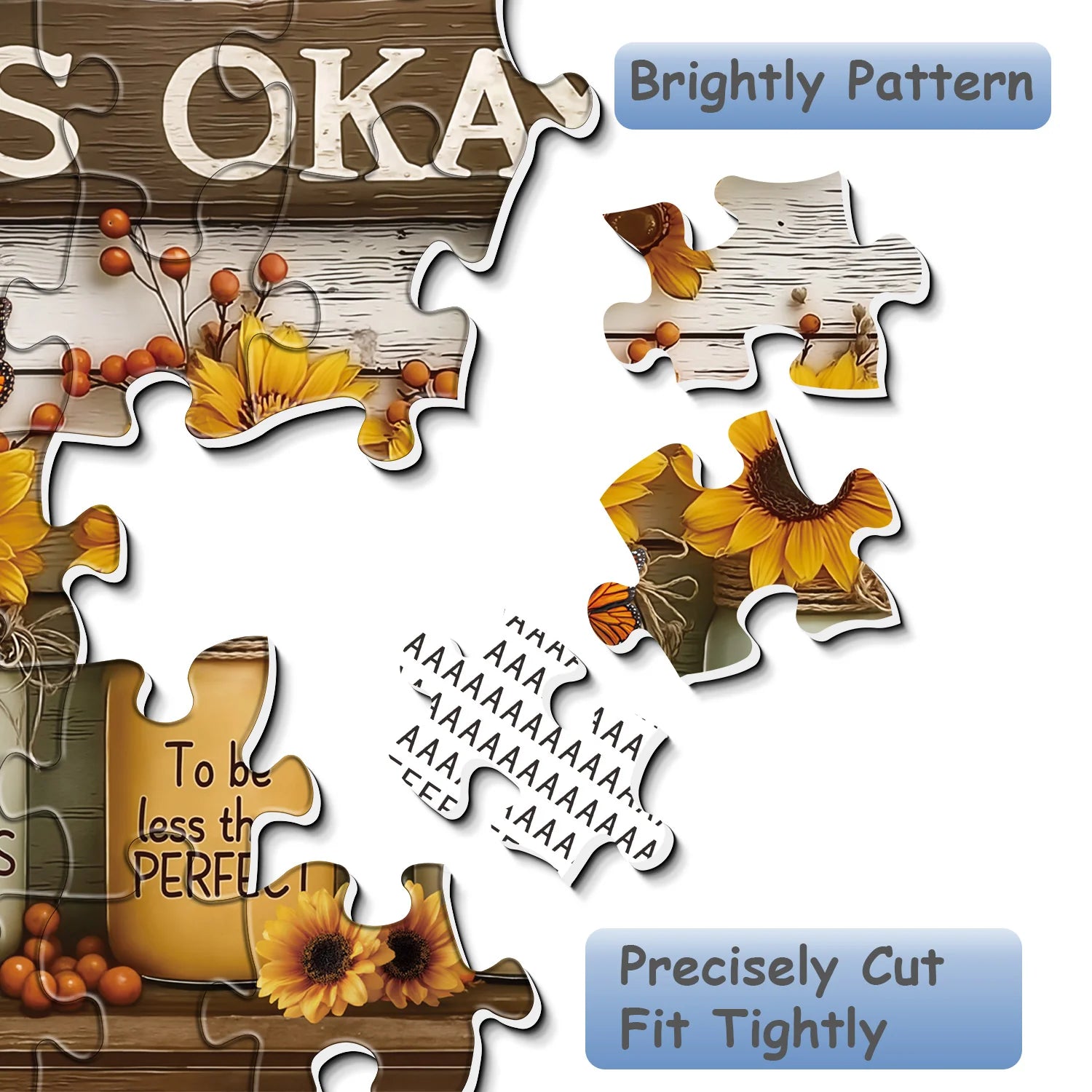 Einfaches Schönheits -Puzzle 1000 Stücke