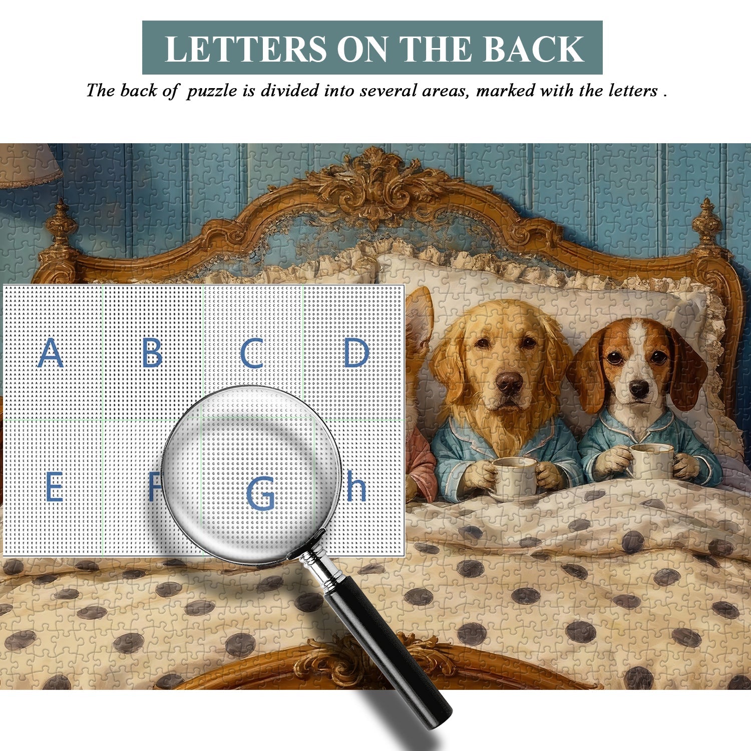 Cozy Pajama Pups Jigsaw Puzzle 1000 Pieces