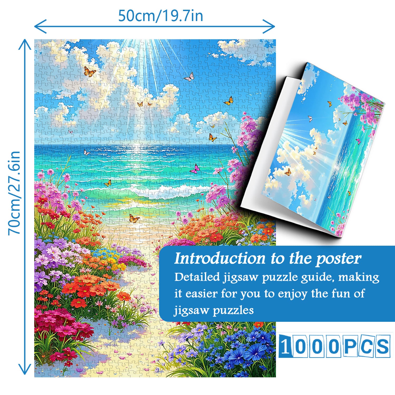 Puzzle Blooming Shore 1000 pezzi