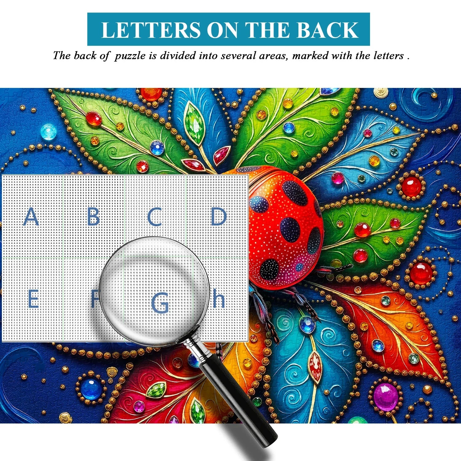 Colorburst Beetle Jigsaw Puzzle 1000 Pieces