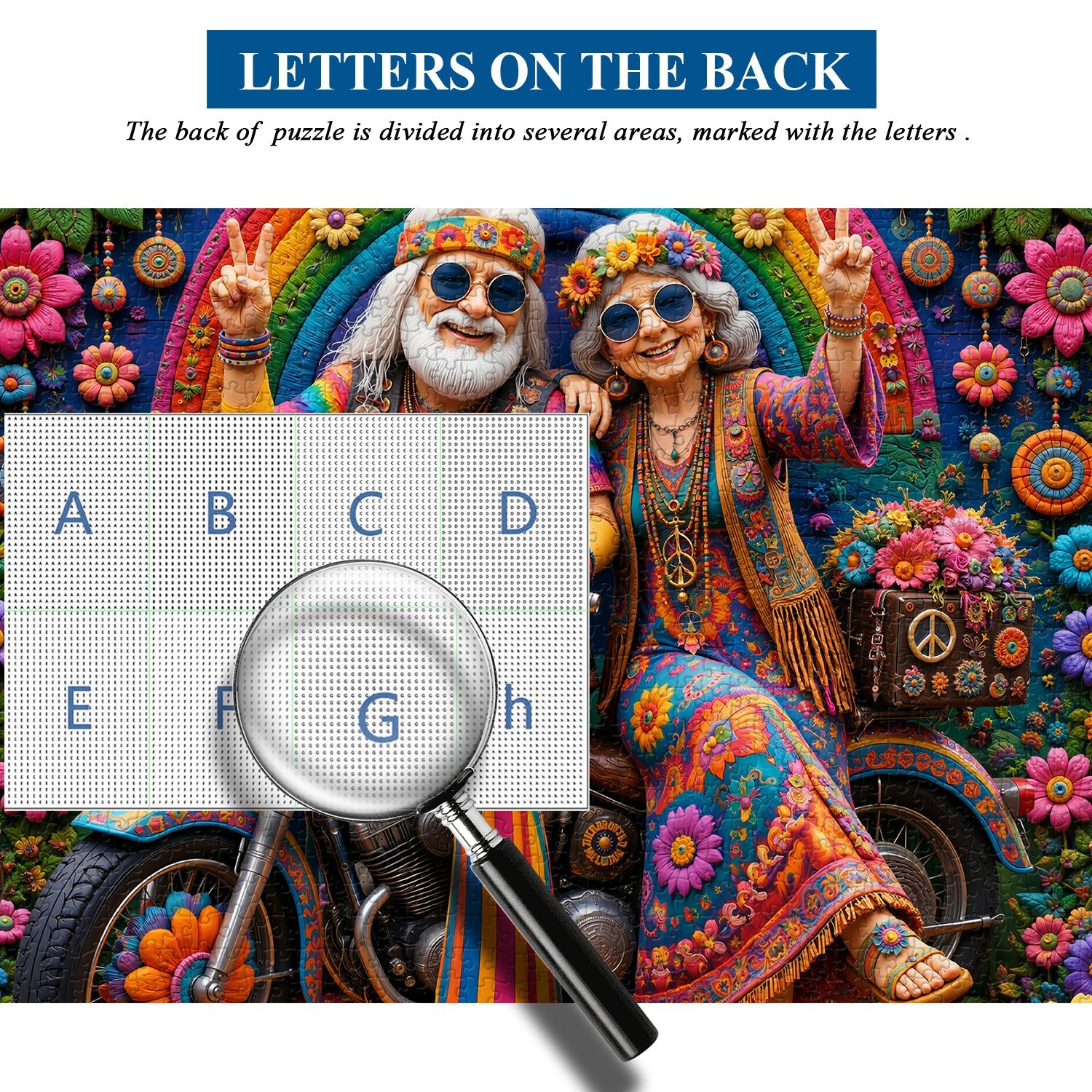 Boho Motorcycle Adventure Jigsaw Puzzle 1000 Pieces
