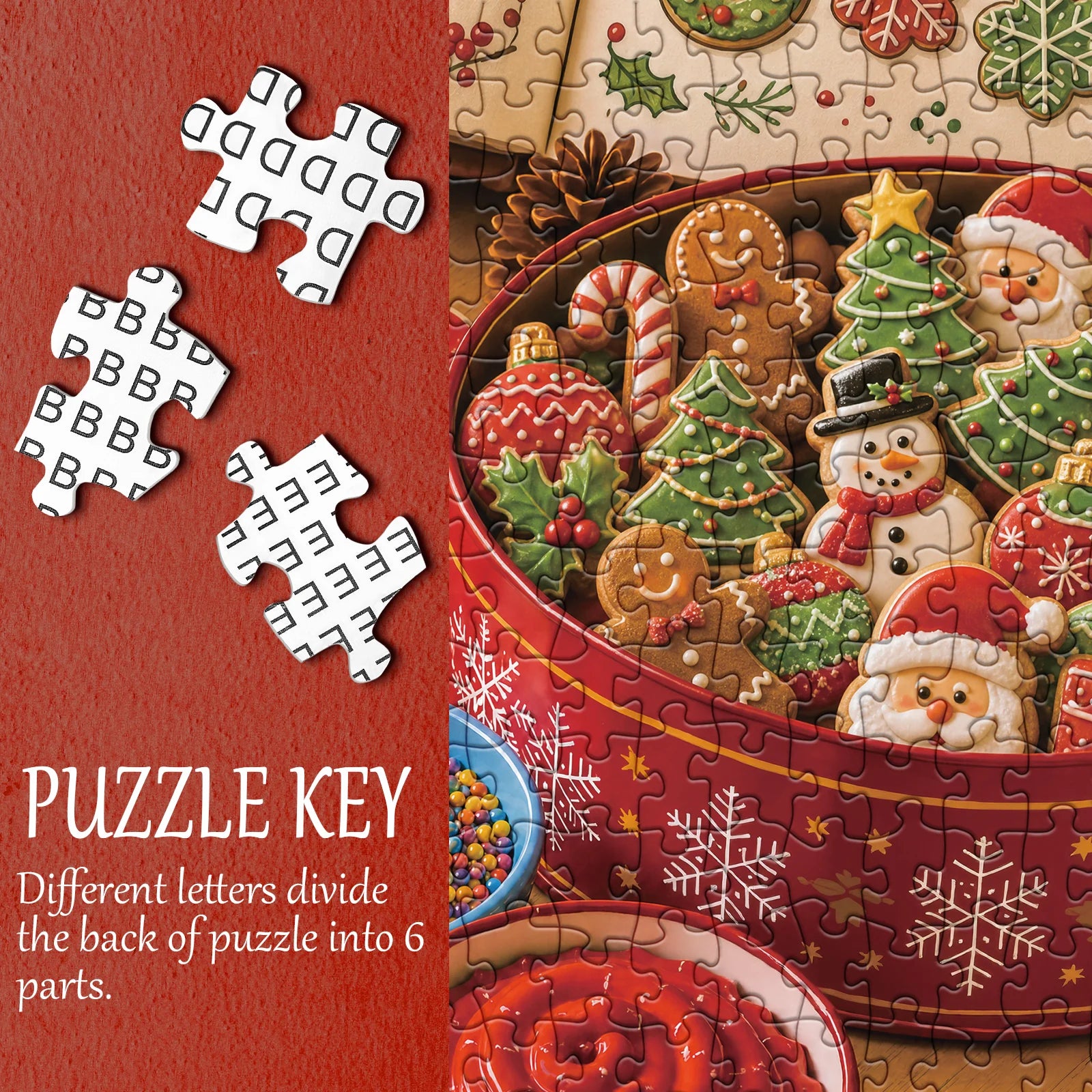 Christmas Bakery Jigsaw Puzzle 1000 Pieces