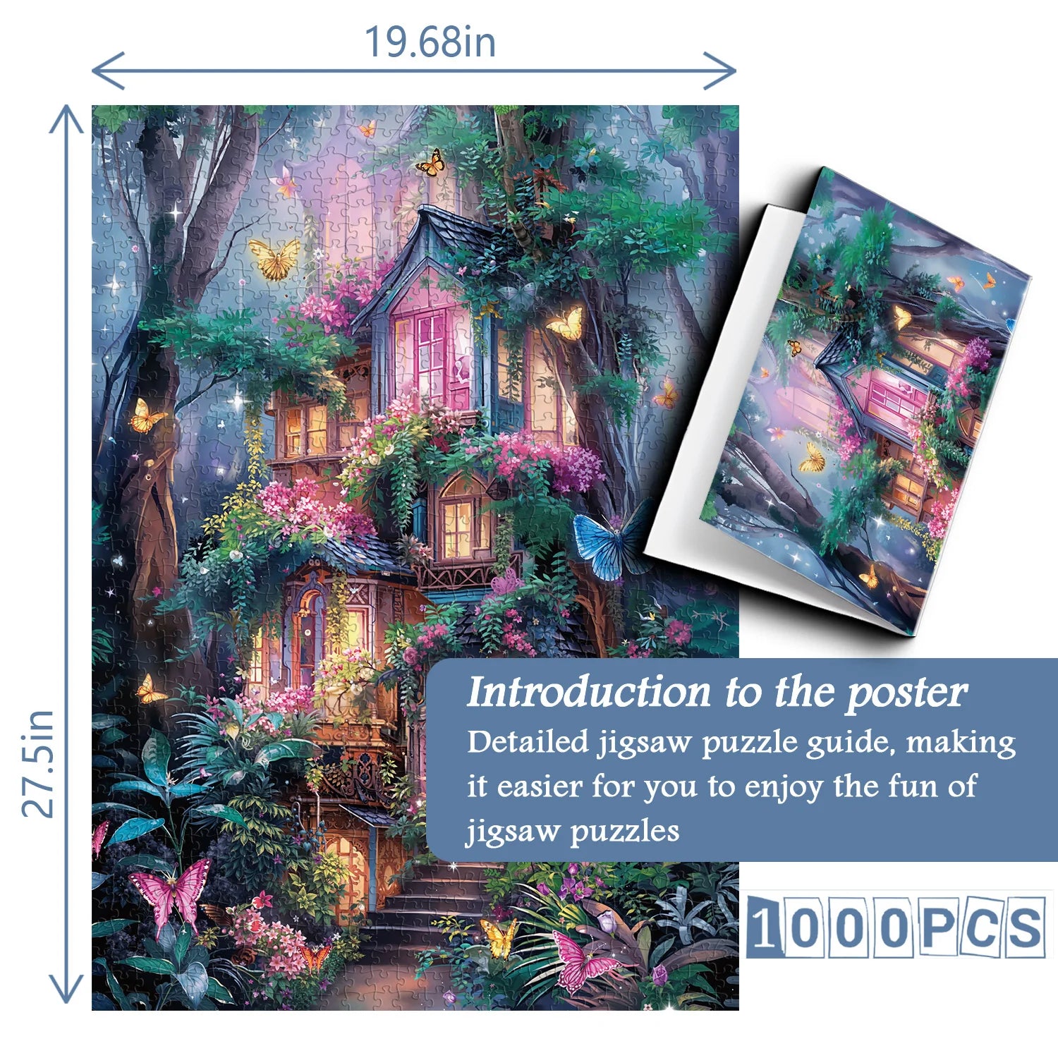 Forest Bastion Jigsaw Puzzle 1000 Piece