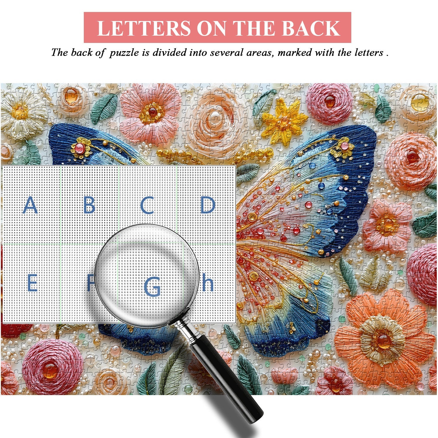 Butterfly Gem Puzzle 1000 Pizzle