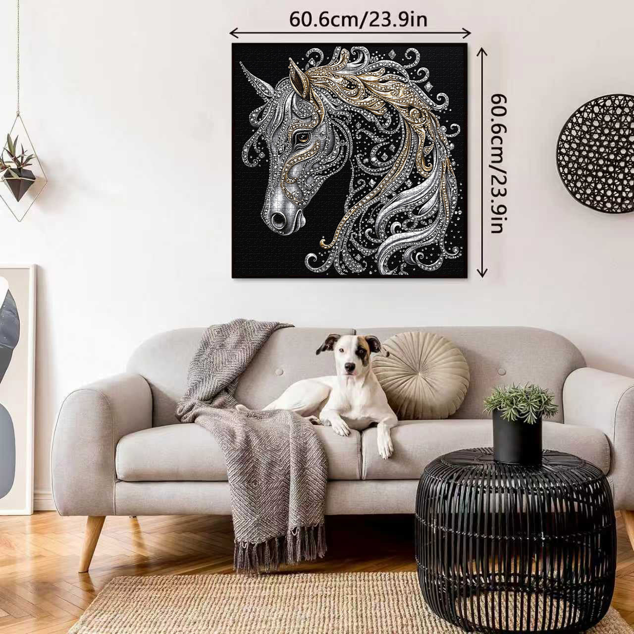 Diamond Horse Jigsaw Puzzle 1000 Pieces