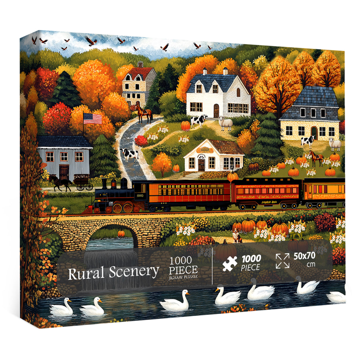 Rural Scenery Jigsaw Puzzles 1000 Pieces