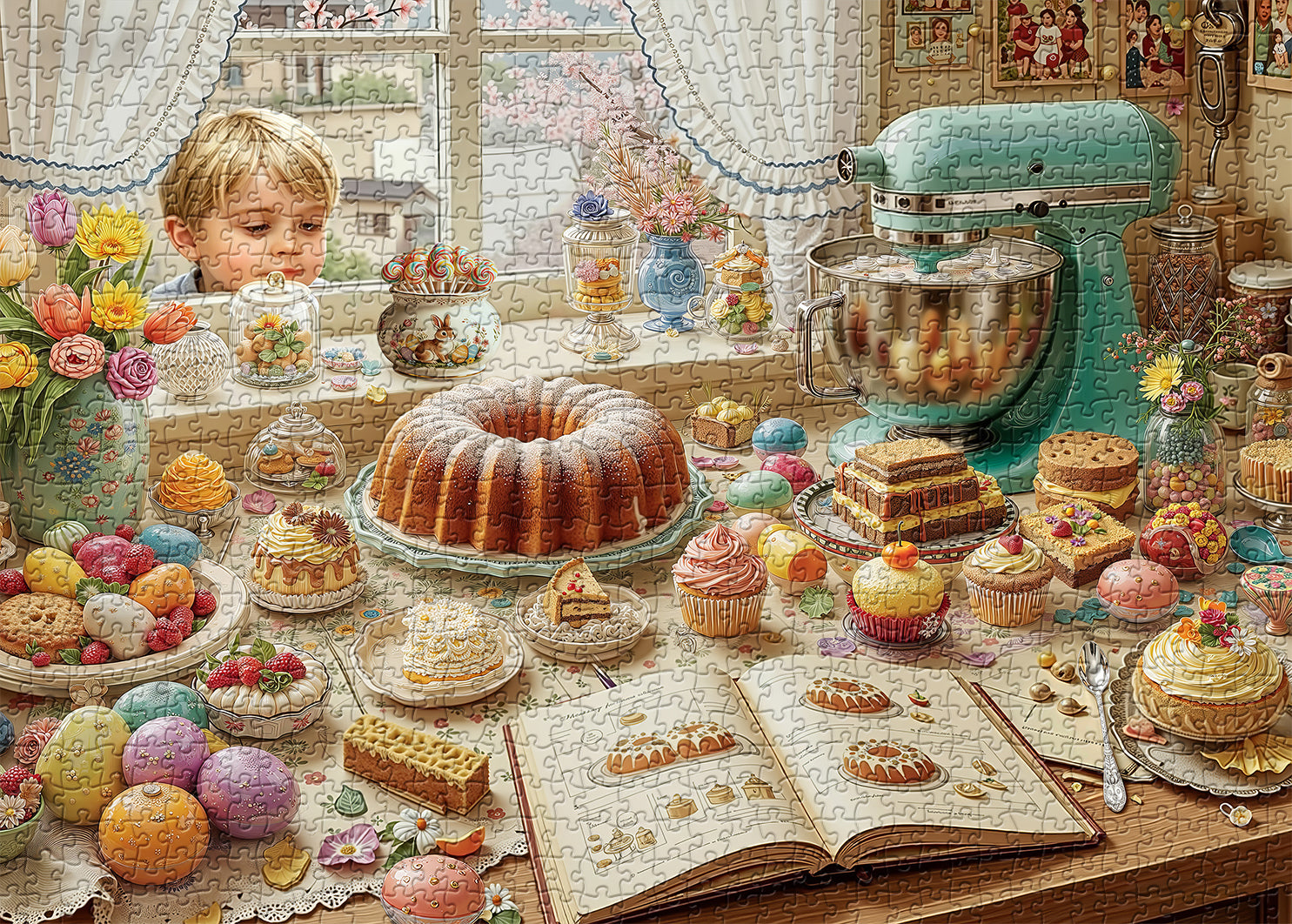 Window to Sweets Jigsaw Puzzle 1000 Pieces