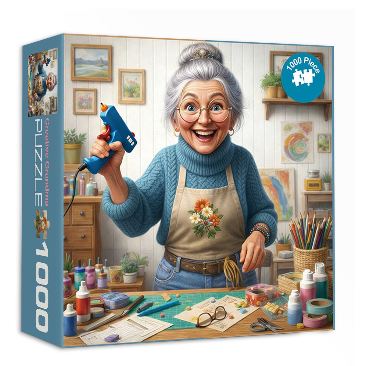 Puzzle créatif grand-mère 1000 pièces