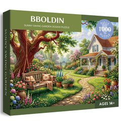Sunny Swing Garden Puzzle 1000 Teile