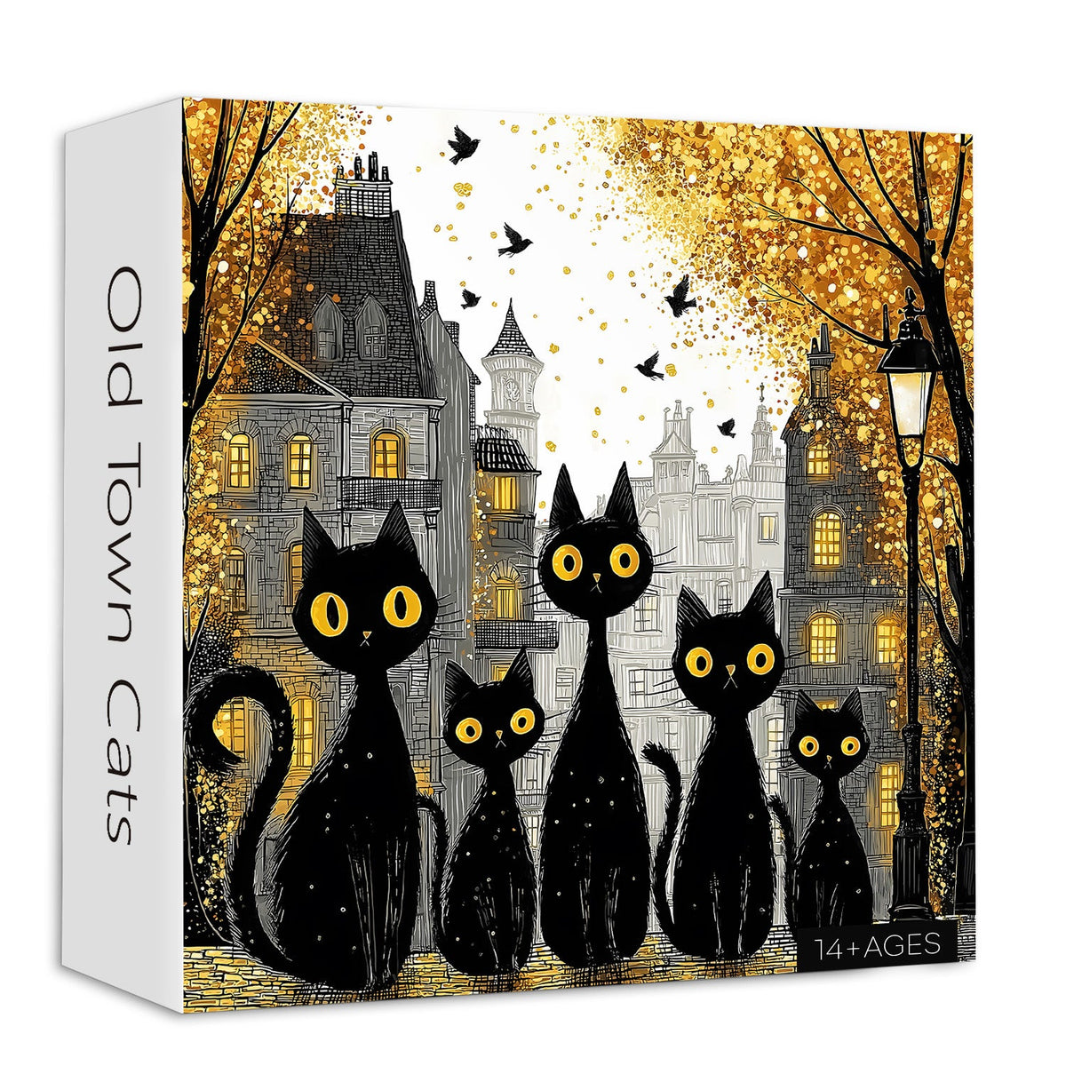 Old Town Cats Puzzle 1000 Teile