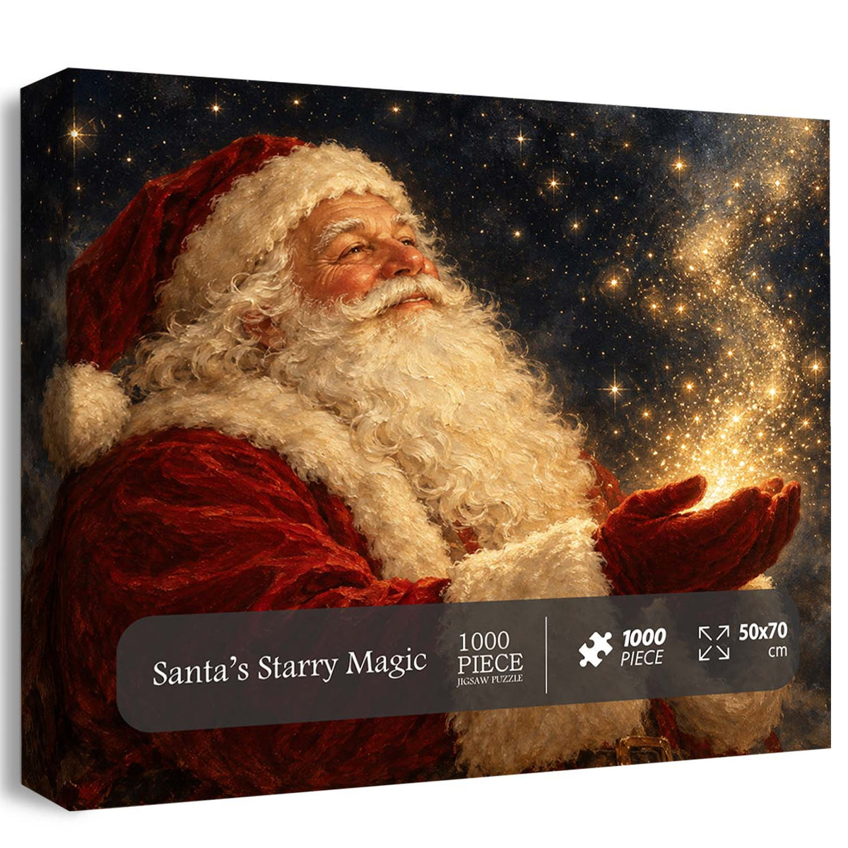 Santa’s Starry Magic Jigsaw Puzzle 1000 Pieces