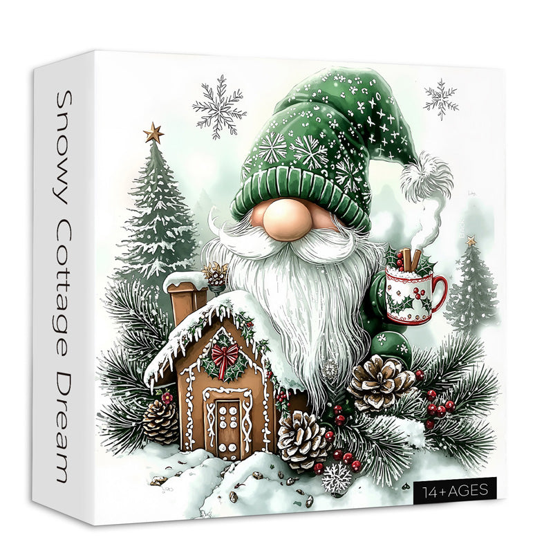 Snowy cottage sogno dream puzzle puzzle 1000 pezzi