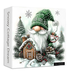 Snowy cottage sogno dream puzzle puzzle 1000 pezzi