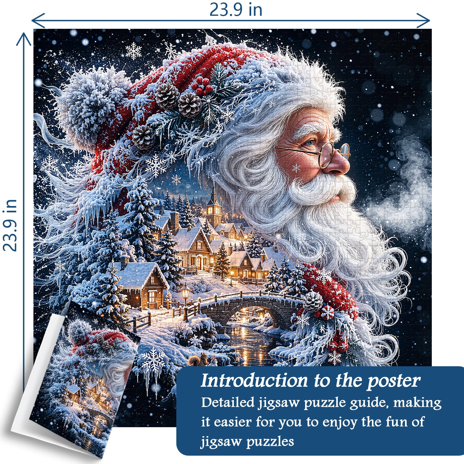 Christmas Dreamscape Jigsaw Puzzle 1000 Pieces