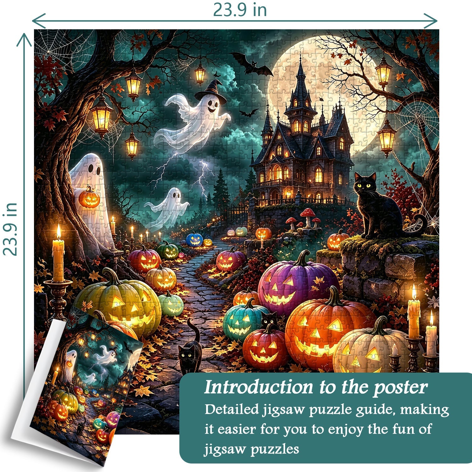 Haunted Path Jigsaw Puzzle 1000 Pieces