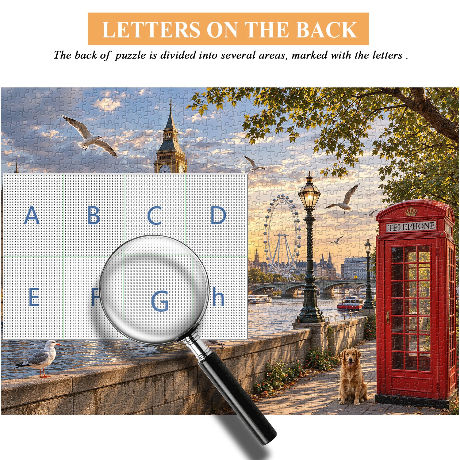 London Sunset Jigsaw Puzzle 1000 Pieces