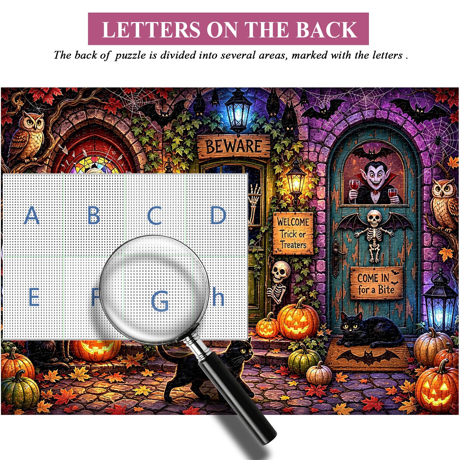 Doorways of Halloween Jigsaw Puzzle 1000 Pieces